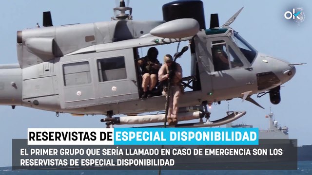 Los españoles que serían reclutados los primeros si España entrara en guerra