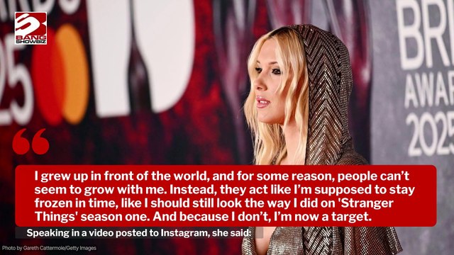 Millie Bobby Brown has become a target for bullying since her days of child stardom