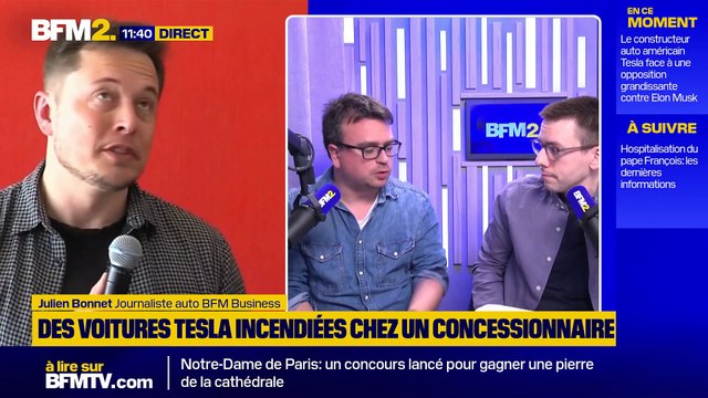 Face aux positions politiques d'Elon Musk, les actions anti-Tesla se multiplient