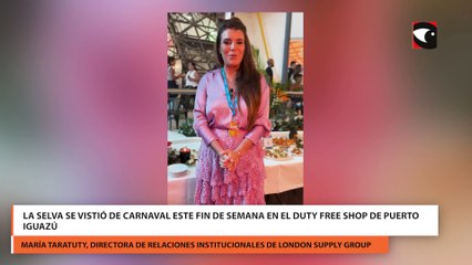 La selva se vistió de carnaval este fin de semana en el Duty Free Shop de Puerto Iguazú (2)