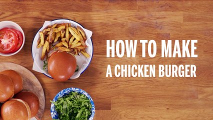 How To Make A Chicken Burger | Recipe