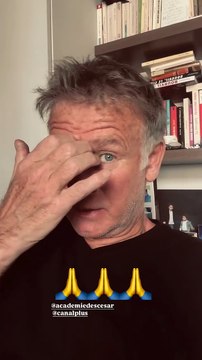 Franck Dubosc remercie ses fans, après son sketch aux César.