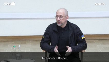 Ucraina, Shmygal: "Faremo di tutto per resistere"