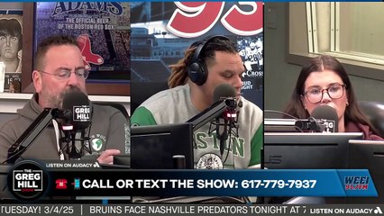 NHL Trade Deadline is Friday. Caller has a theory on the Marchand injury. Agree?