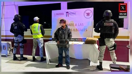 Aseguran dinero, armas y placas en operativos en Nuevo León