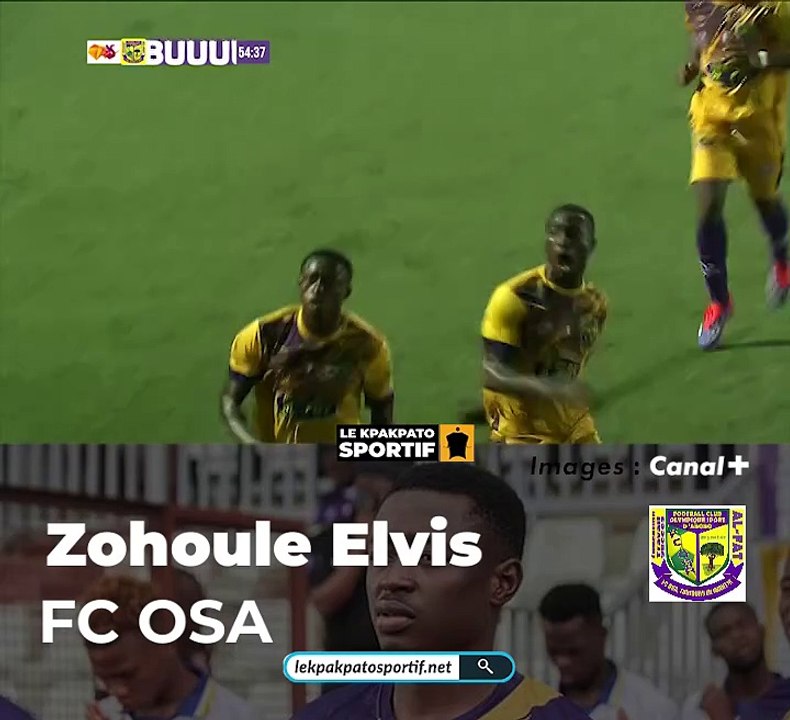 Zohoulé Elvis, un but marquant en Ligue des Merveilles !