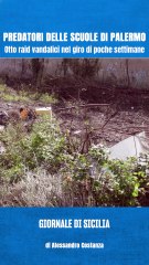 I predatori delle scuole di periferia a Palermo