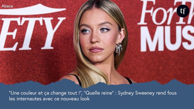 C'est Barbie dans la vraie vie , époustouflante , elle est parfaite : Sydney Sweeney fascine les internautes avec ce nouveau look