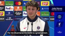 Dembele is a good man and an extraordinary player - Neves