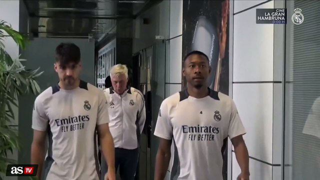 El Madrid concentrado para el duelo ante el Atleti en octavos de Champions