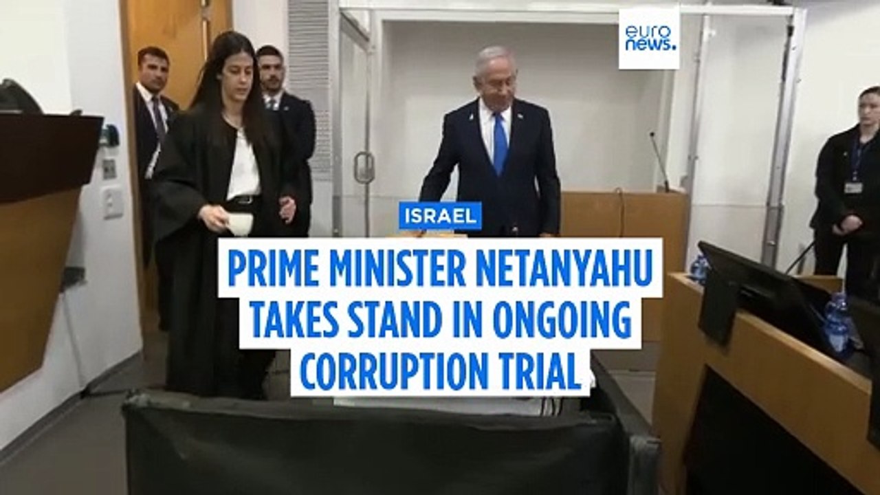 Israel's Benjamin Netanyahu takes stand in ongoing corruption trial ...