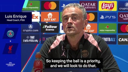 Enrique wary of Liverpool's 'three fighter jets'