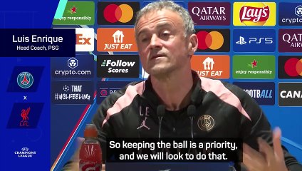 Enrique wary of Liverpool's 'three fighter jets'