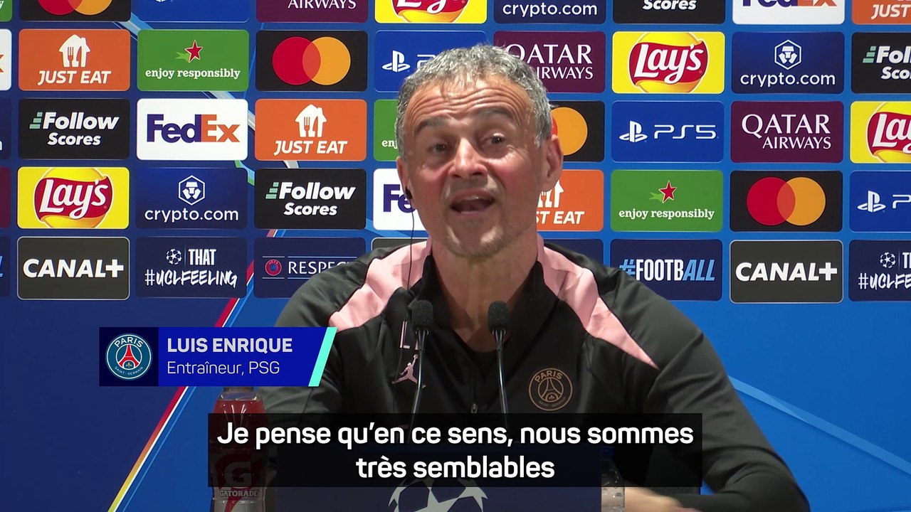 Luis Enrique : “L'un des meilleurs matches que l'on puisse voir en Europe”