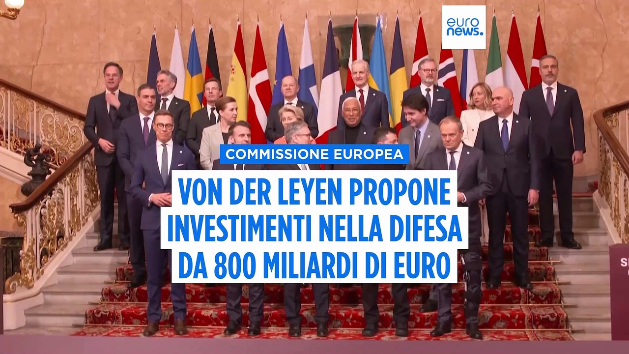 Глава Еврокомиссии предложила план перевооружен...