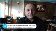 a look at award winning Afat's grill Chesterfield