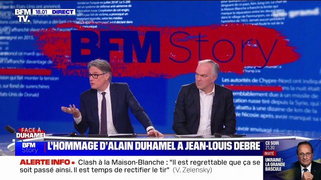 C'était un bon républicain : l'hommage d'Alain Duhamel à Jean-Louis Debré