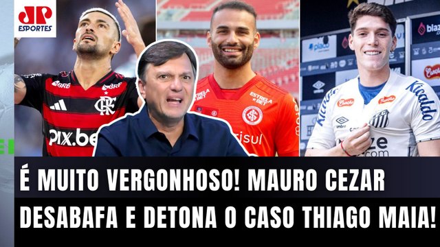 ISSO É RIDÍCULO!!! COMO É QUE PODE??? Gente, o Flamengo... Mauro Cezar DETONA o Caso Thiago Maia!