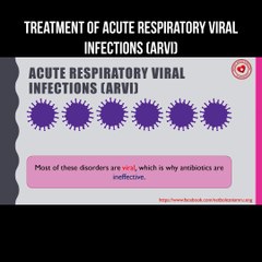 Treatment of acute respiratory viral infections (ARVI)