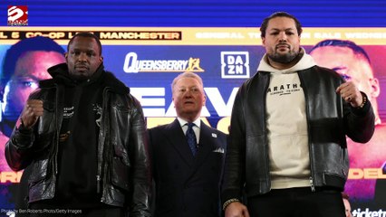 Dillian Whyte has pulled out of his fight with Joe Joyce after suffering a serious finger injury in training