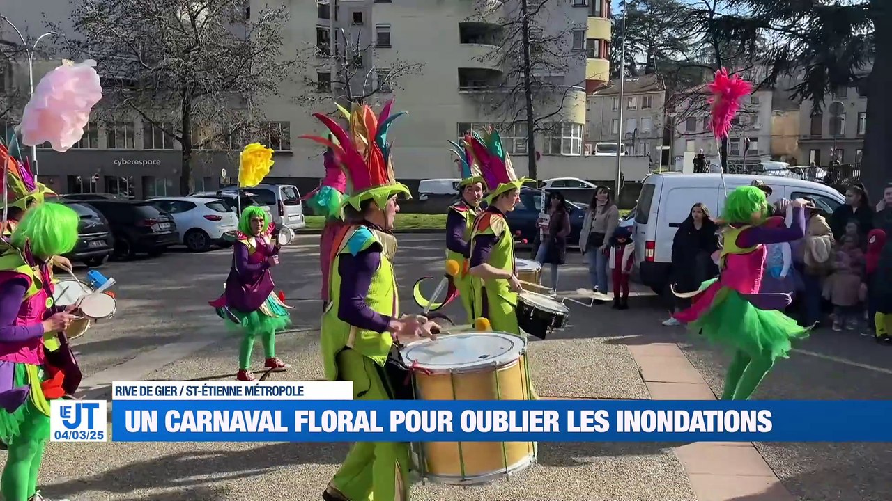 Un carnaval haut en couleur anime les rues de Rive-de-Gier / Un laboratoire de cosmétique reporte le prix eco-défis / Deux passionnés de football marchent ensemble pour la bonne cause