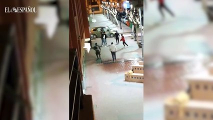 El último incidente ocurrido en la calle Mallorca de Totana donde ha intervenido Policía Local y Guardia Civil.