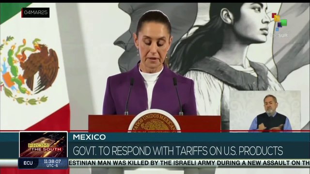 Mexican President condemns U.S. tariffs, promises response