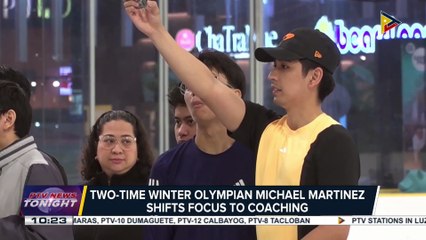 Two-time Winter Olympian Michael Martinez shifts focus to coaching