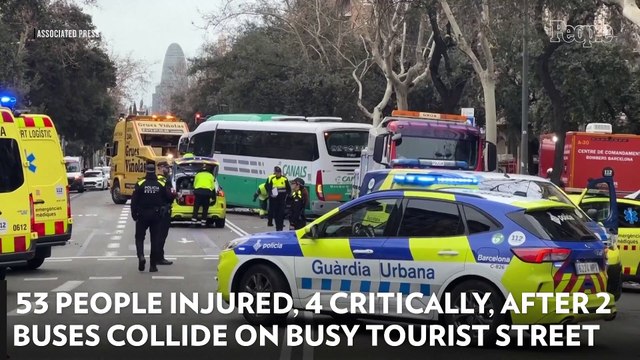 53 People Injured, 4 Critically, After 2 Buses Collide on Busy Tourist Street: Reports