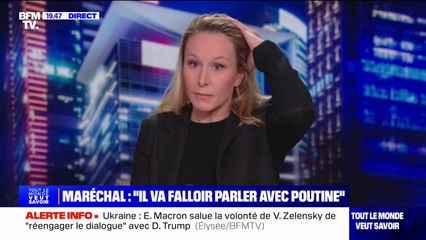 Marion Maréchal: "Je ne regrette pas du tout d'être allée à Washington" pour l'investiture de Donald Trump