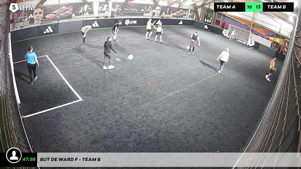 But de Ward F - Team B