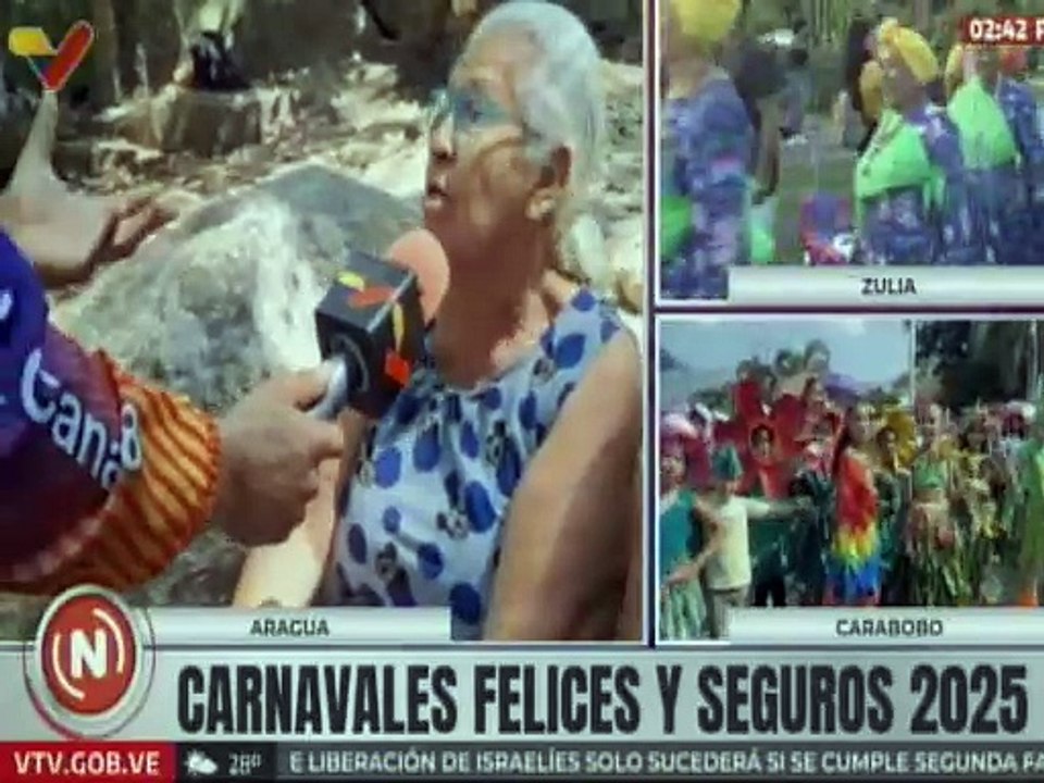 Aragua | Lugareños y visitantes disfrutan en familia del Balneario Las Cocuizas por Carnavales 2025