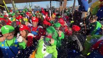 Olbia. Al carnevale trionfa Super Mario del gruppo Euphoria