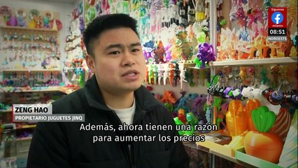 Comerciantes en China se preparan ante aranceles de Trump
