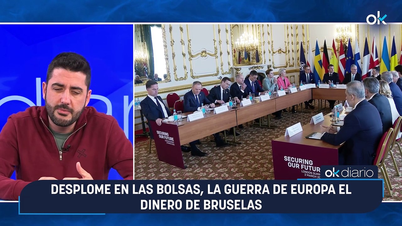 Desplome en las bolsas, la guerra de Europa el dinero de Bruselas ...