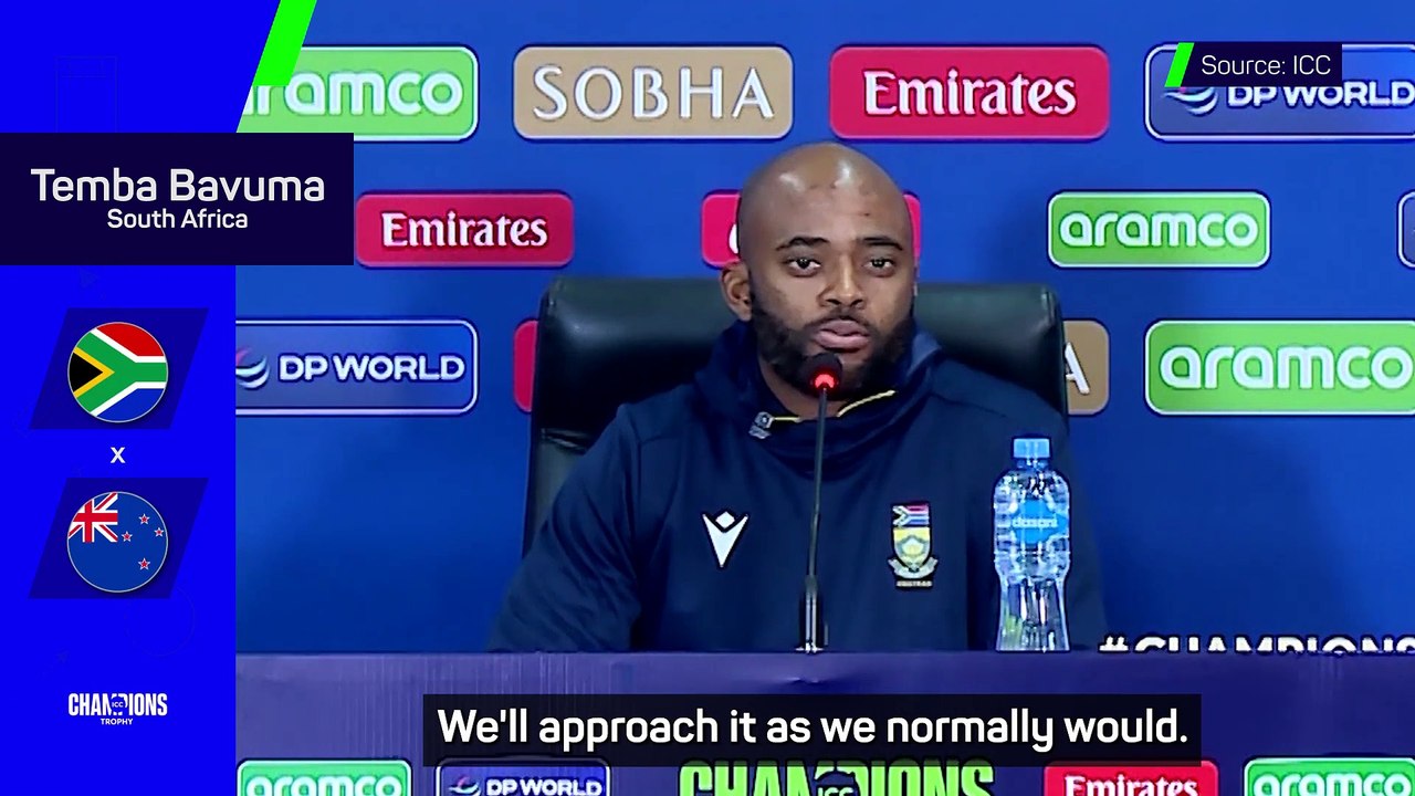 'It's just another game" - Bavuma
