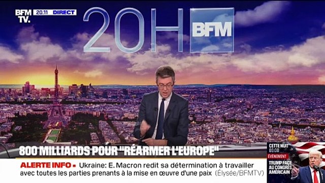 800 milliards d'euros pour réarmer l'Europe: le projet de la Commission européenne