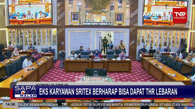 Eks Karyawan Sritex Temui DPR, Minta Kawal Pemenuhan Hak serta Berharap Bisa Dapat THR Lebaran