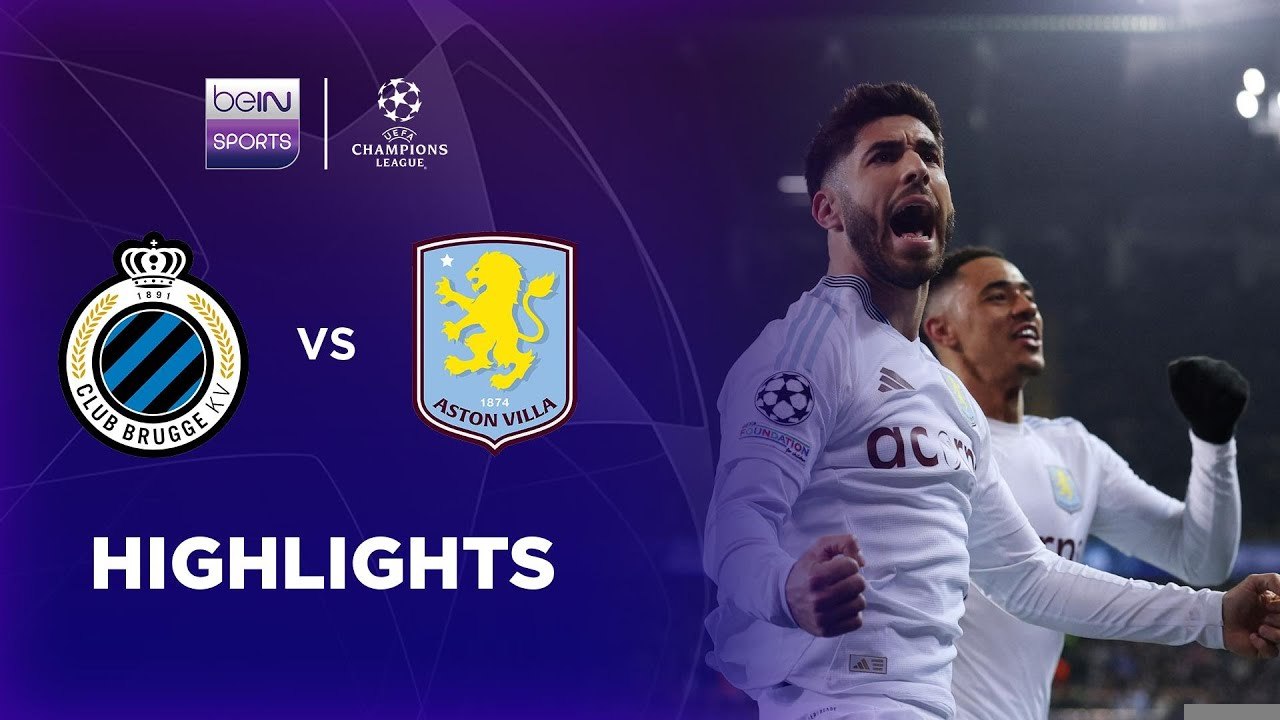 Club Brugge vs. Aston Villa - Game Highlights