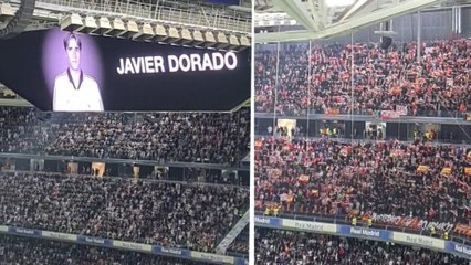 Parte de la afición del Atleti ensucia el minuto de silencio por Javier Dorado