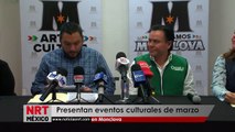 Presentan eventos culturales de marzo en Monclova