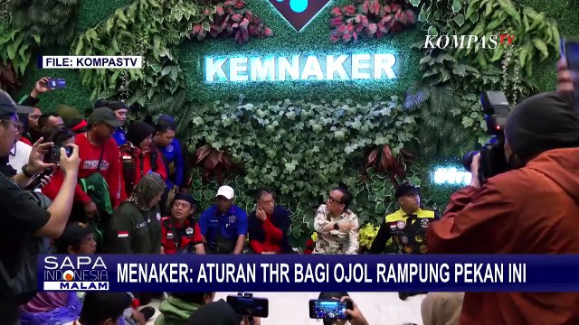 Menaker Yassierli Sebut Aturan THR bagi Ojek Online Rampung Pekan Ini