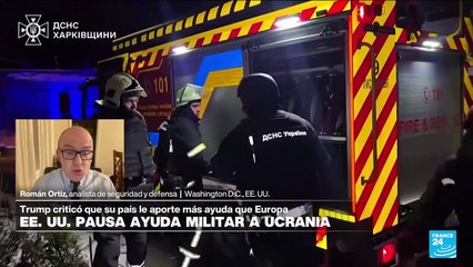 Román Ortiz: 'No se espera la caída de Ucrania tras suspensión de ayudas estadounidenses'