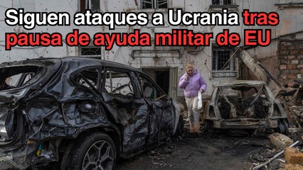 Los ucranios lidian con consecuencias de la congelación de Trump a toda la ayuda militar