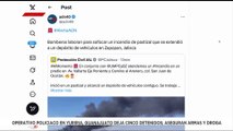 🚨¡Última Hora! Reportan fuerte incendio en un depósito vehicular en Zapopan