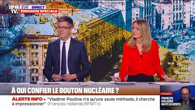 François Hollande, au sujet de Vladimir Poutine: Si vous lui laissez le moindre espace, il le prend