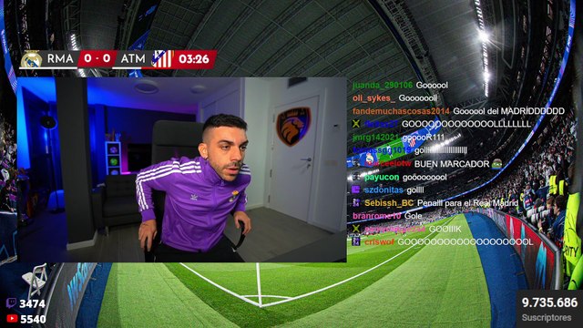 DjMaRiiO reacciona al golazo de Rodrygo contra el Atlético de Madrid