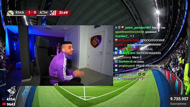 DjMaRiiO reacciona al golazo de Julián Álvarez contra el Real Madrid