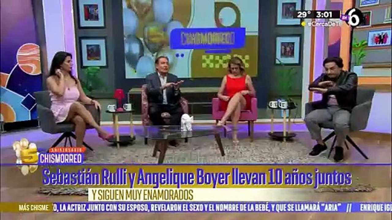 Sebastián Rulli y Angelique Boyer celebran 10 años juntos