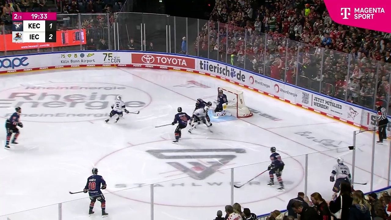 Highlights von Kölner Haie - Iserlohn Roosters